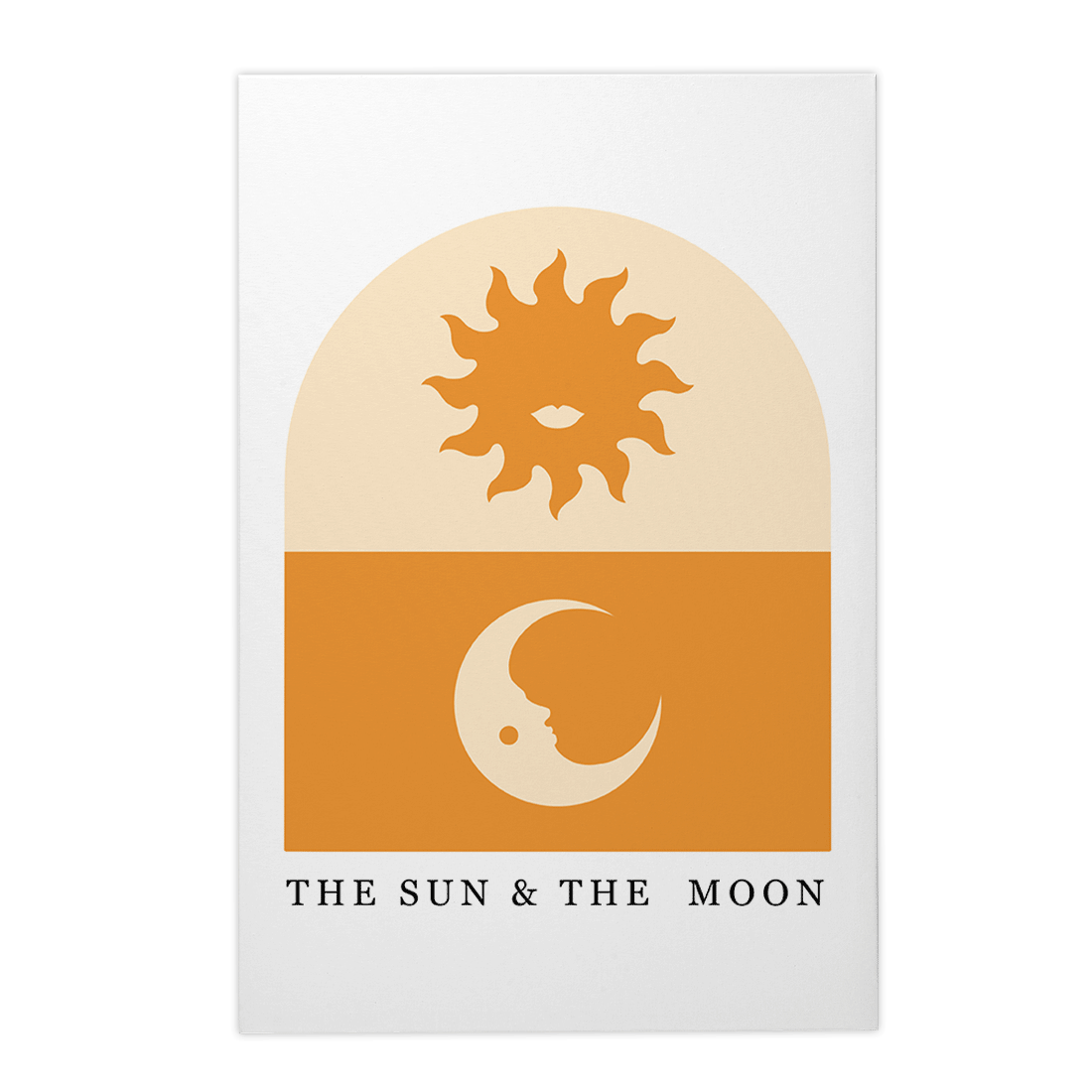 Quadro Decorativo O Sol e a Lua | Júlia Neumann - Meu Rodapé