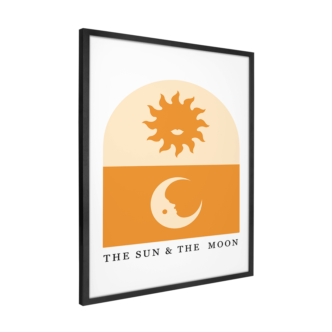 Quadro Decorativo O Sol e a Lua | Júlia Neumann - Meu Rodapé
