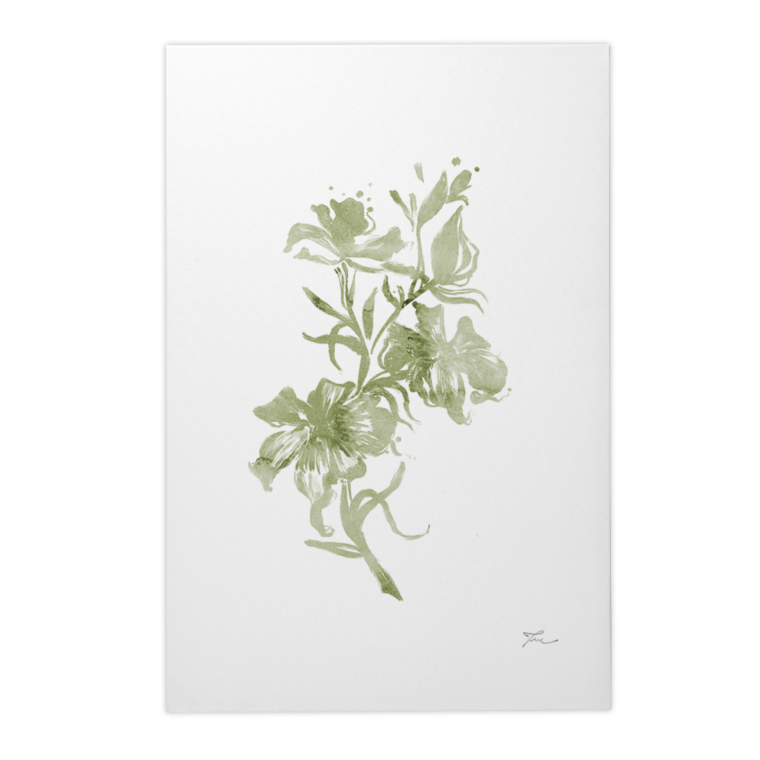 Quadro Decorativo Orquídea 03 | Thaís Mota - Meu Rodapé
