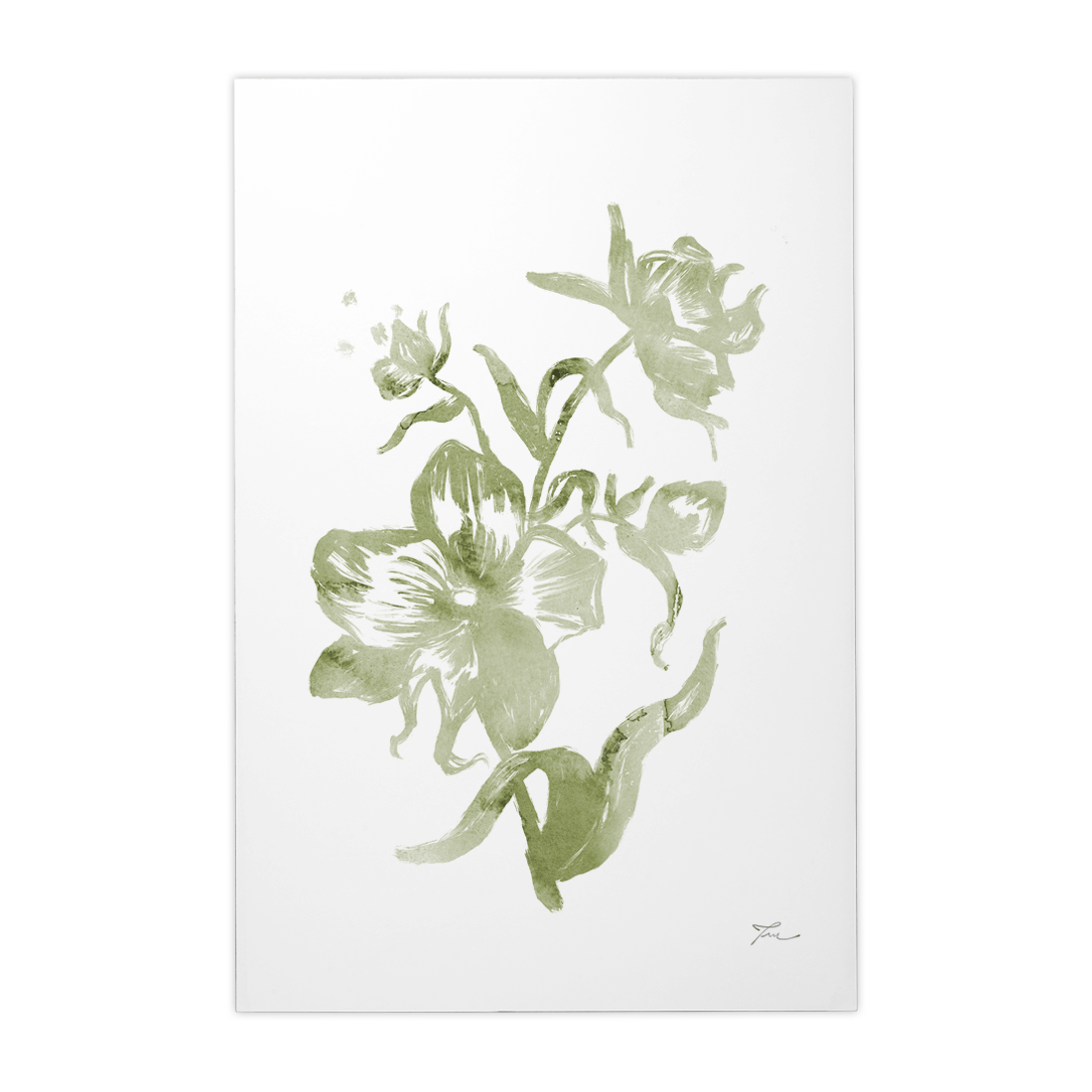 Quadro Decorativo Orquídea 04 | Thaís Mota - Meu Rodapé
