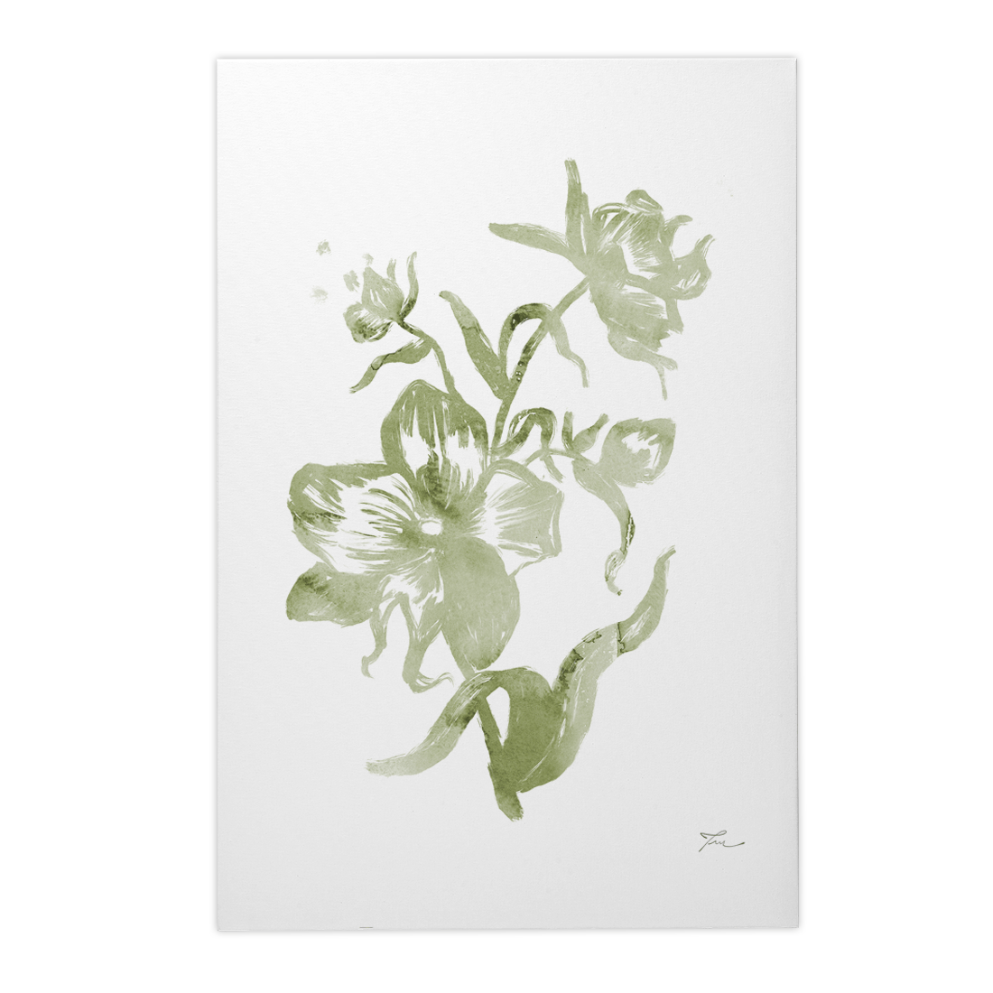 Quadro Decorativo Orquídea 04 | Thaís Mota - Meu Rodapé