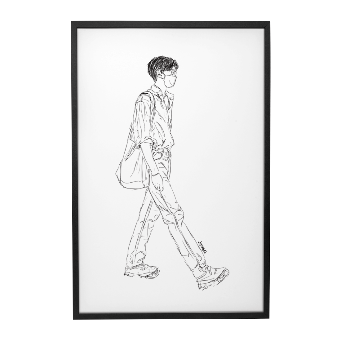 Quadro Decorativo Tarde de Novembro | Jungo - Meu Rodapé
