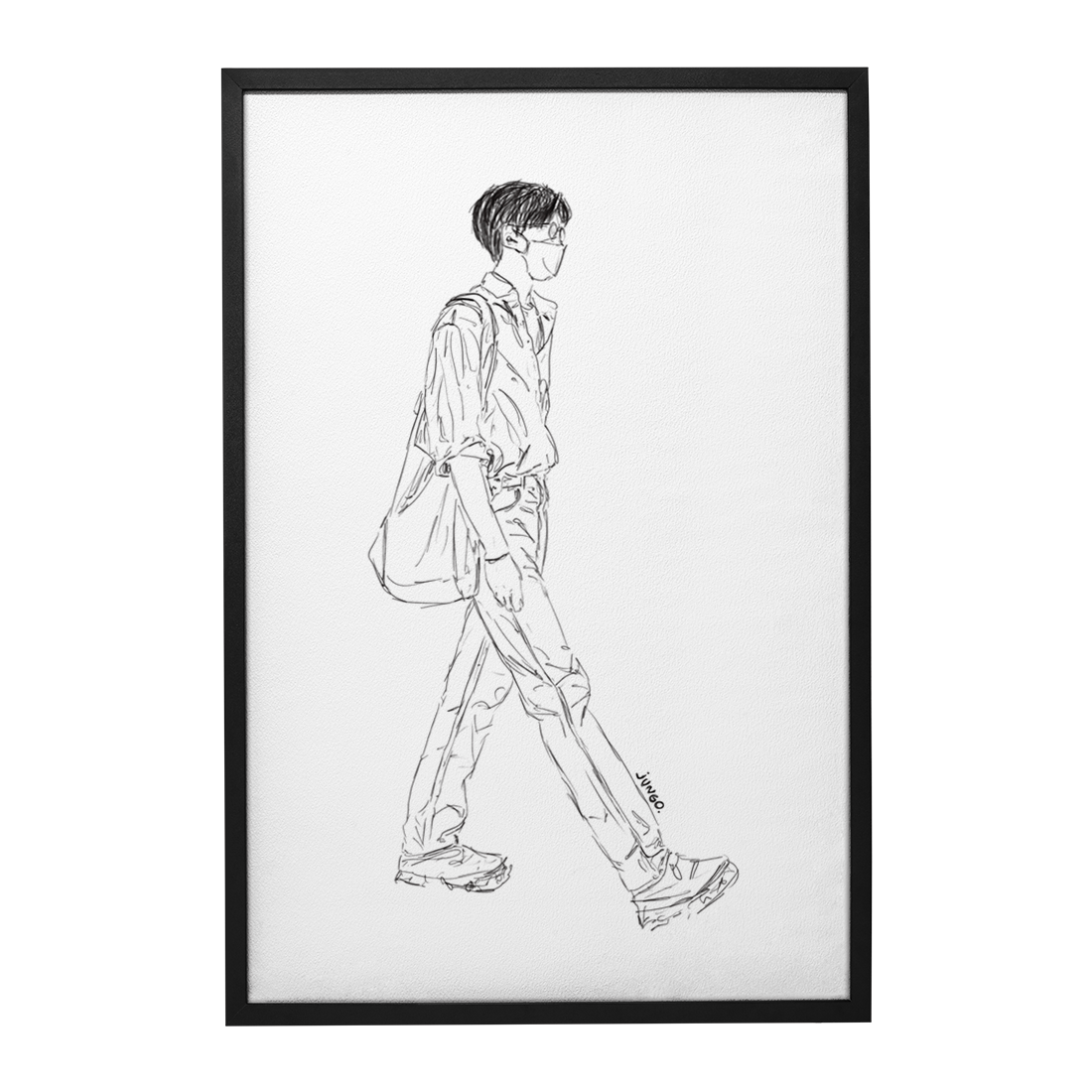 Quadro Decorativo Tarde de Novembro | Jungo - Meu Rodapé
