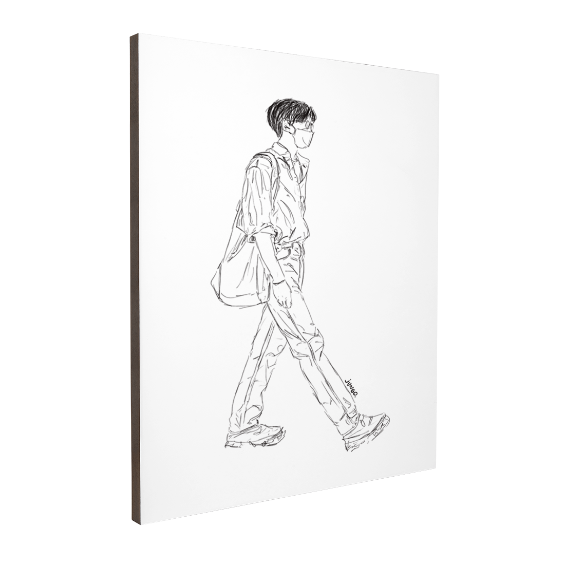 Quadro Decorativo Tarde de Novembro | Jungo - Meu Rodapé