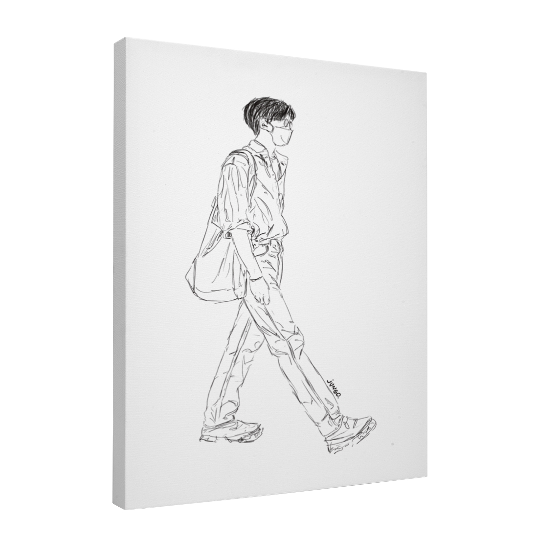 Quadro Decorativo Tarde de Novembro | Jungo - Meu Rodapé
