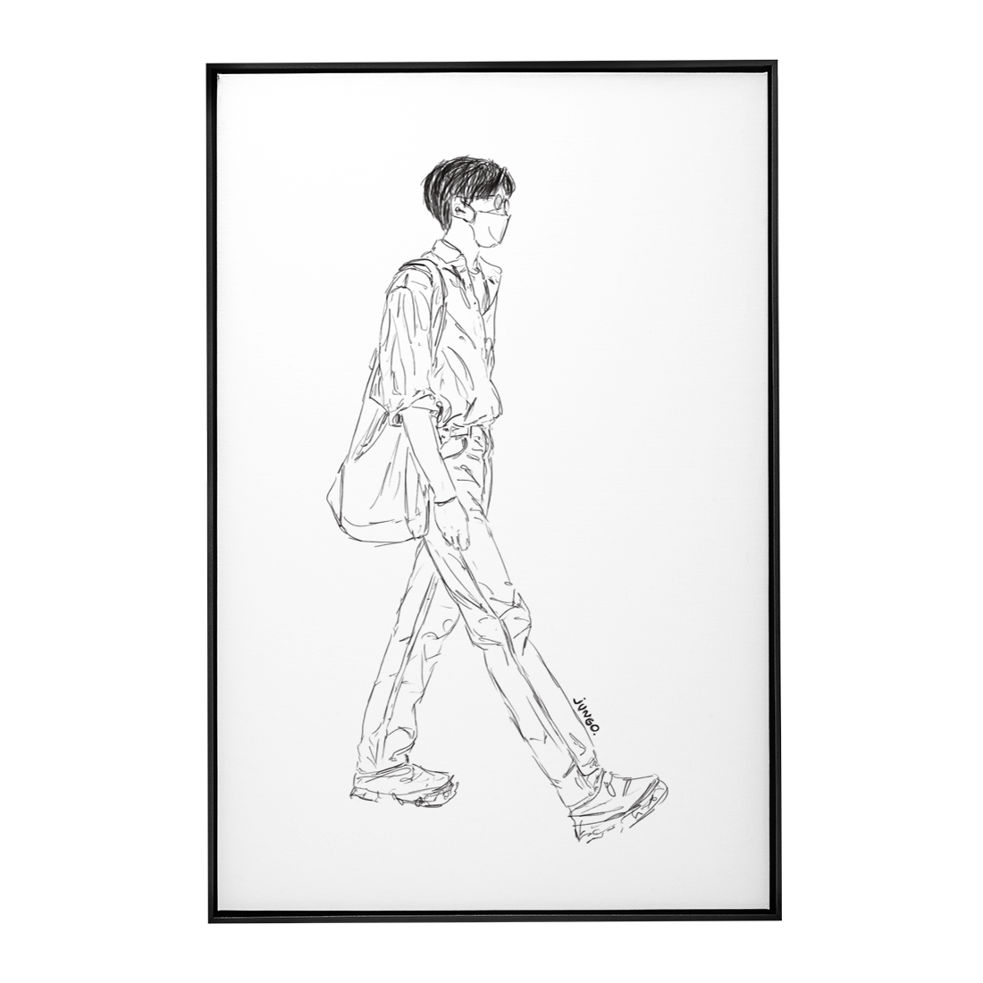Quadro Decorativo Tarde de Novembro | Jungo - Meu Rodapé