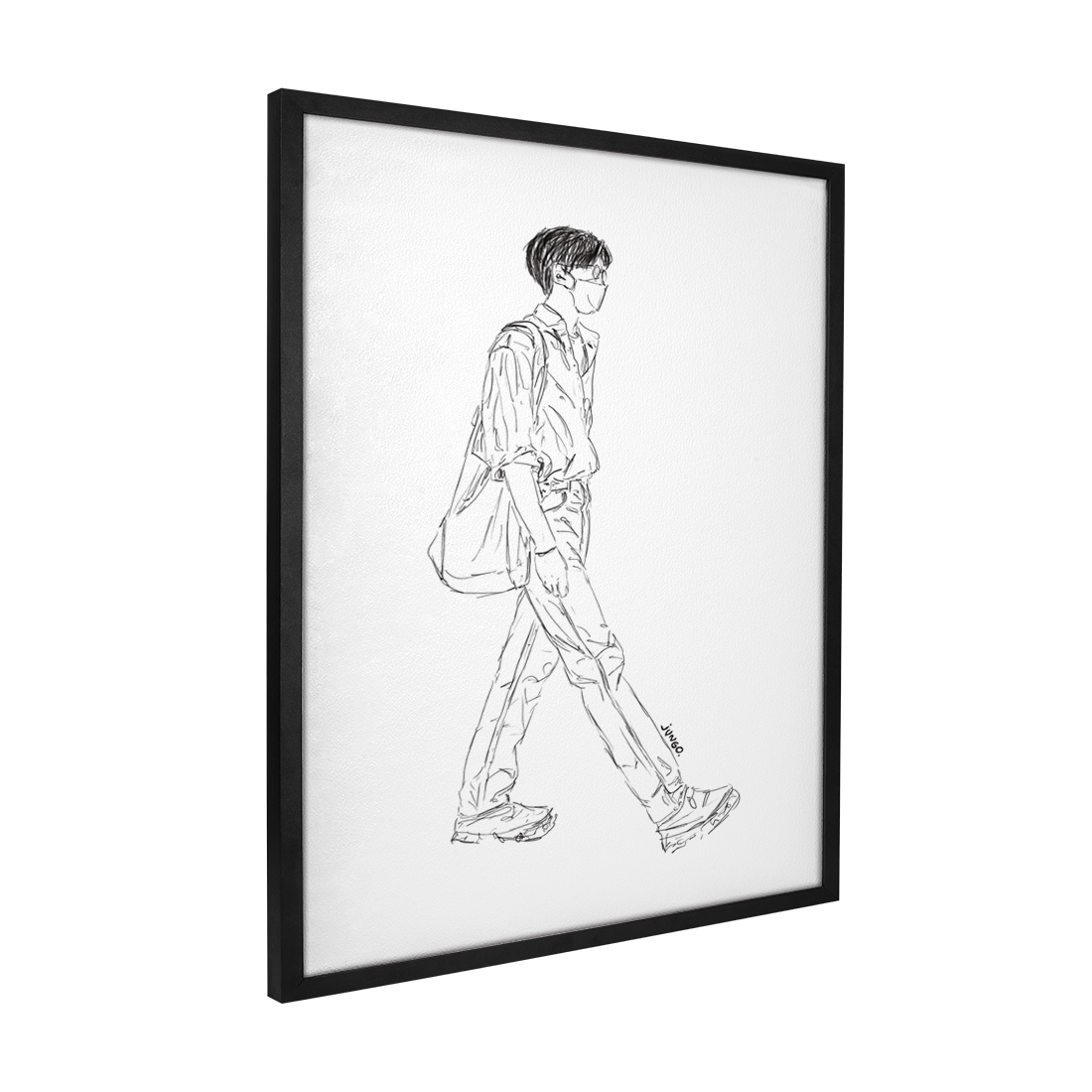 Quadro Decorativo Tarde de Novembro | Jungo - Meu Rodapé