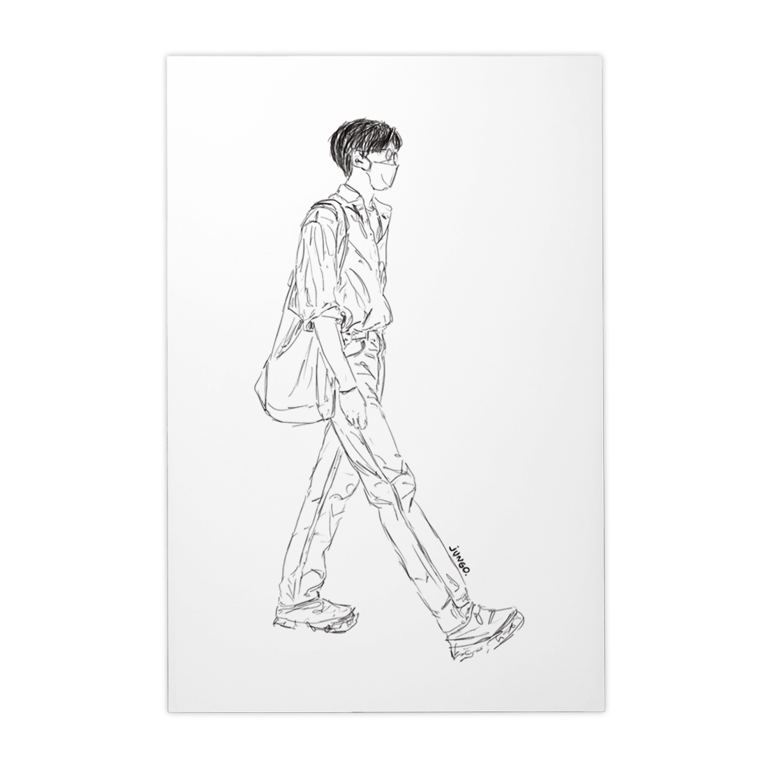 Quadro Decorativo Tarde de Novembro | Jungo - Meu Rodapé