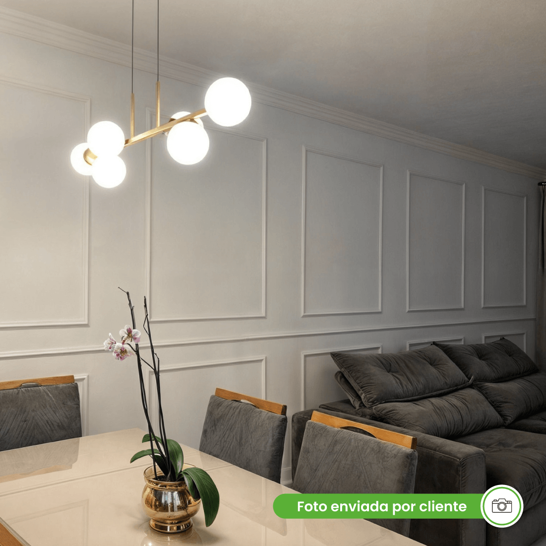 Rodameio Moldura Boiserie de EVA Autocolante | RM61
