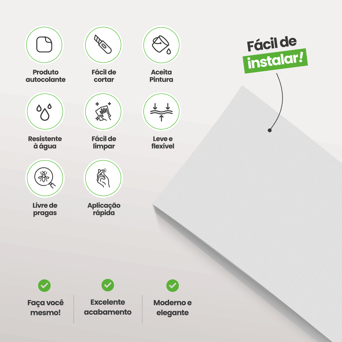 Rodapé de EVA Autocolante | RP43