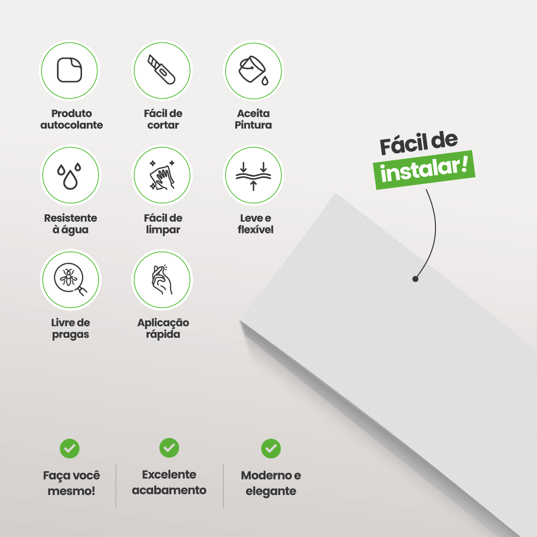 Rodapé de EVA Autocolante | RP43