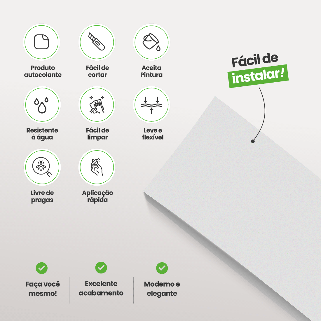 Rodapé de EVA Autocolante | RP43