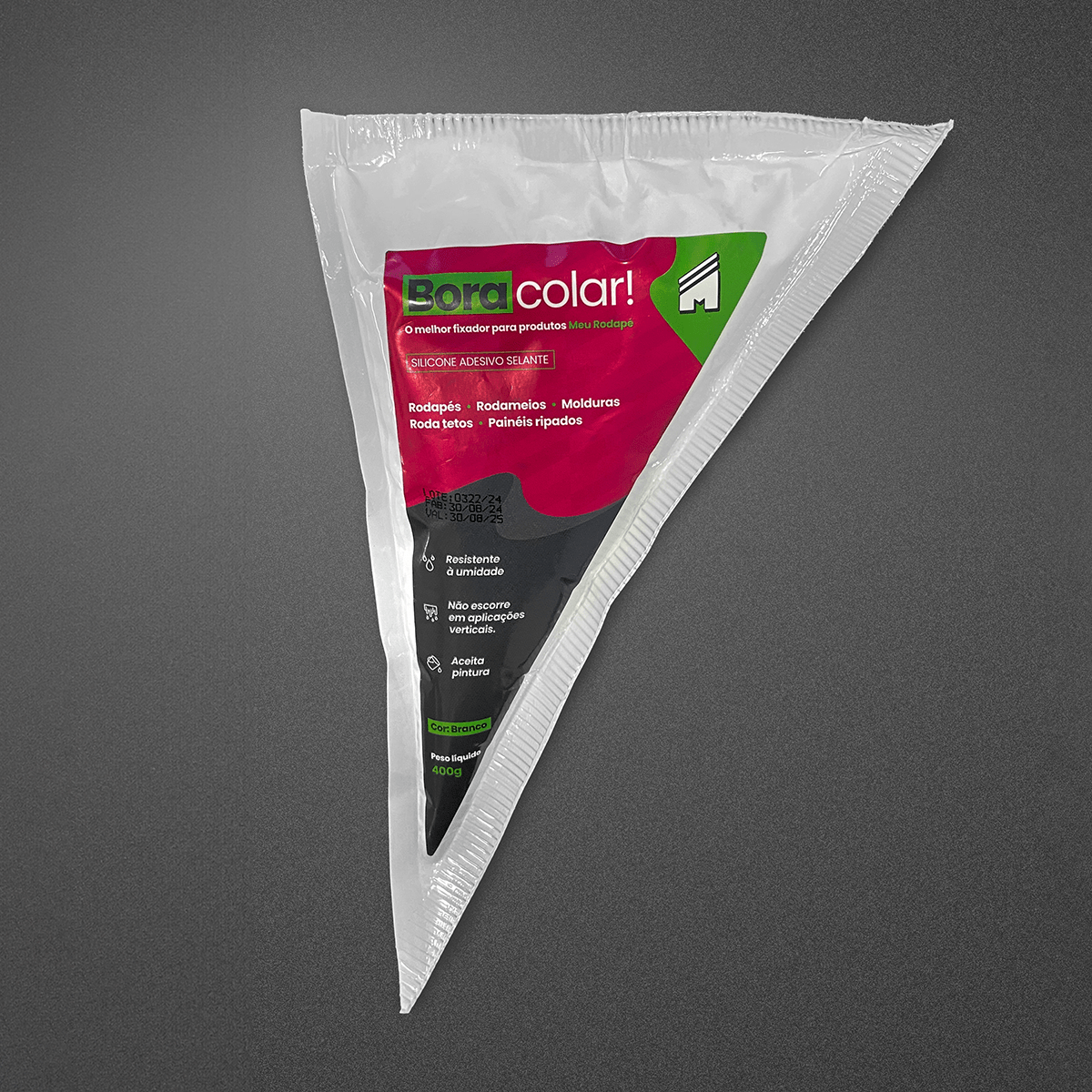 Silicone Inovador Bora Colar! | Meu Rodapé - Meu Rodapé