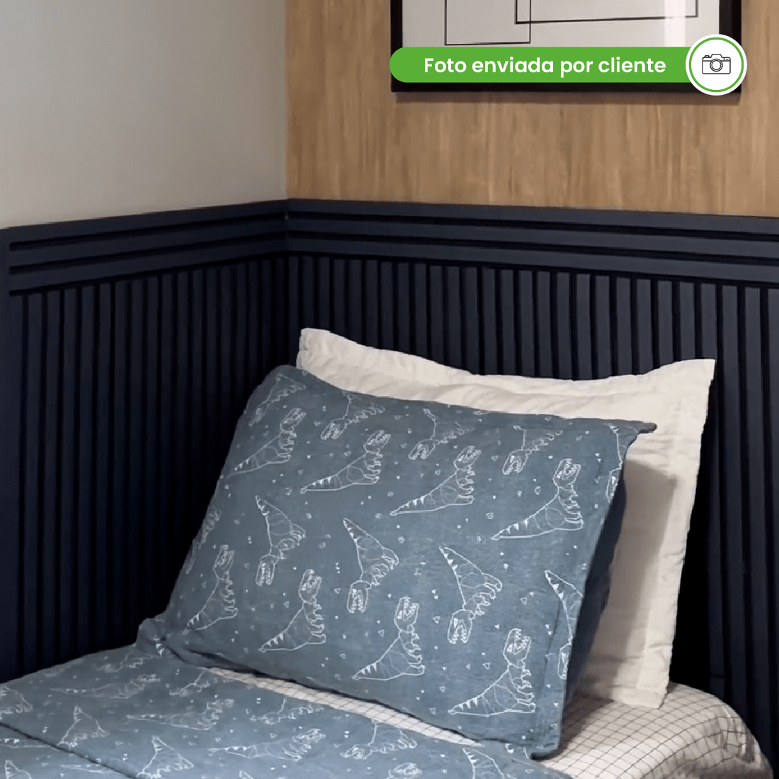 Painel Ripado Laminado de EVA Autocolante | Linha Urban