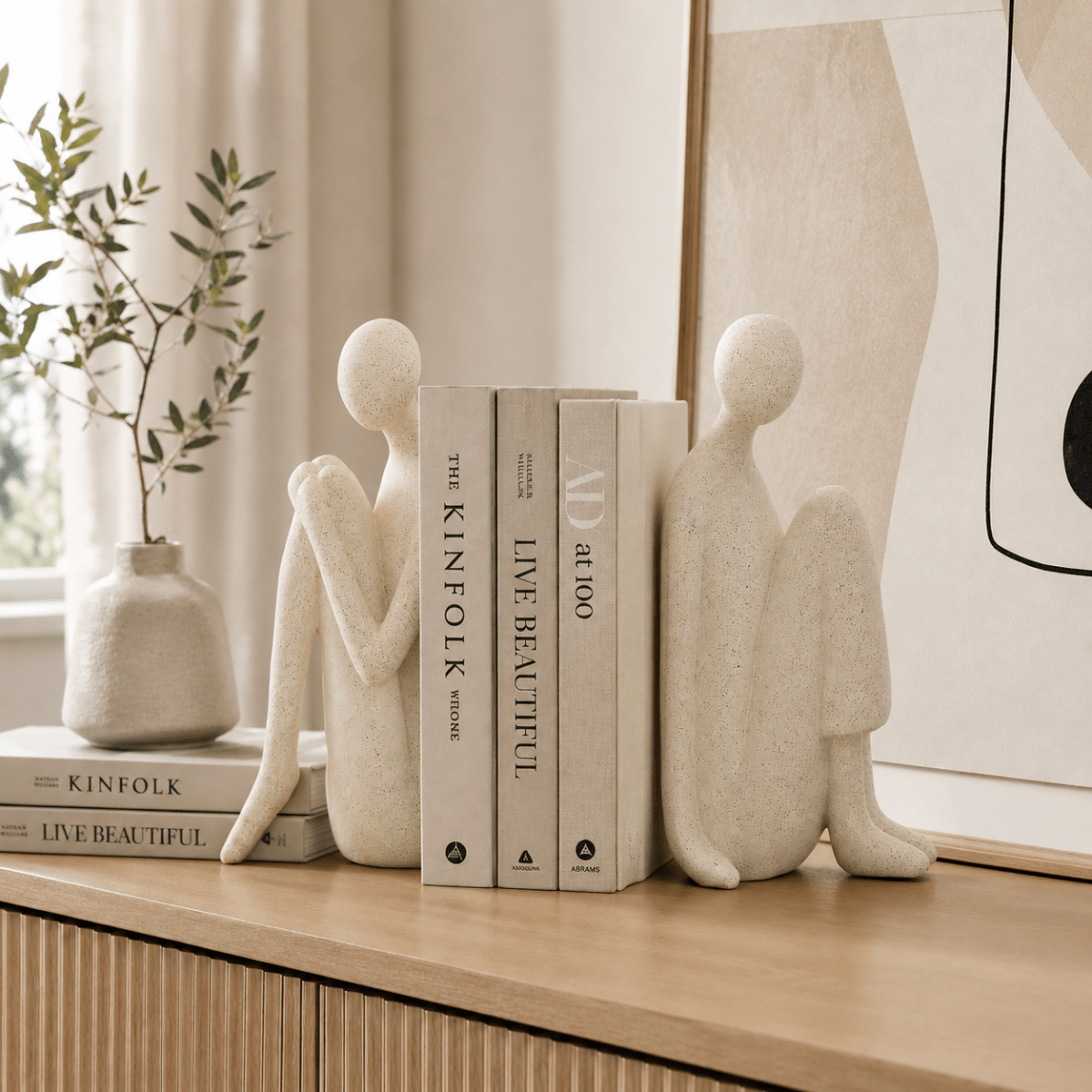 Aparadores de Livros em Polirresina - Meu Rodapé
