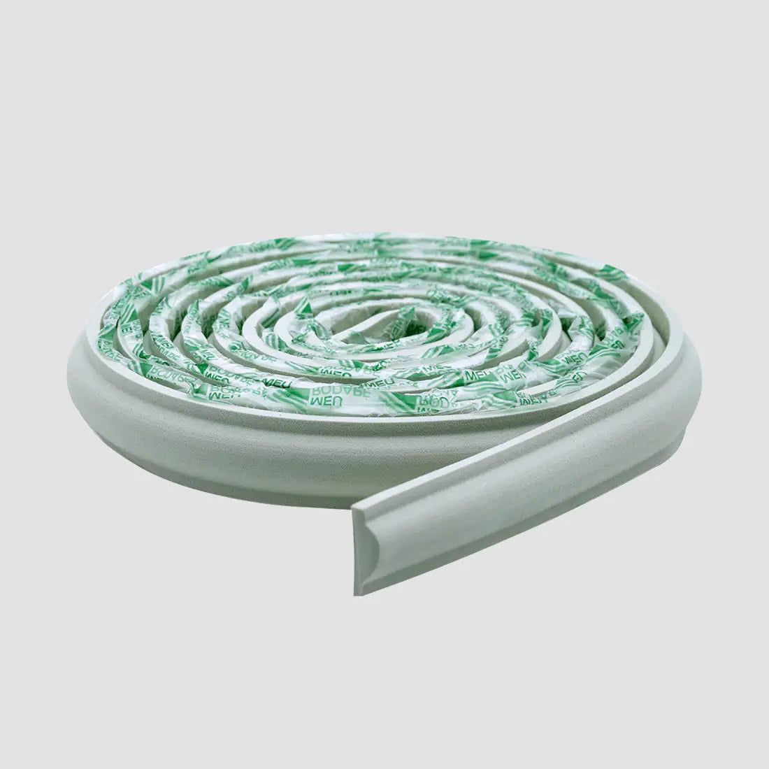 Boiserie Colorido Rodameio Moldura de EVA Autocolante | Linha Play-Meu-Rodape-Verde / 2.3 cm-122002