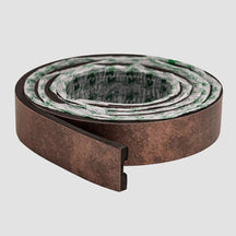 Perfil de Acabamento Autocolante | Linha Urban+-Meu-Rodape-Corten / 4.4cm / 1cm-281002