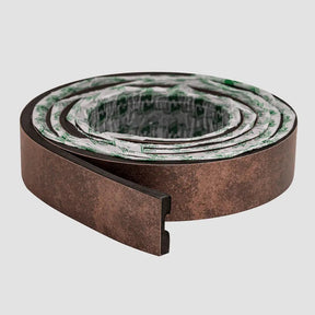 Perfil de Acabamento Autocolante | Linha Urban+-Meu-Rodape-Corten / 4.4cm / 1cm-281002
