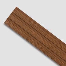 Meia Parede Ripada Autocolante Laminada | Linha Madeto-Meu-Rodape-Cinamomo / 1.10m altura x 0.5m largura-194907