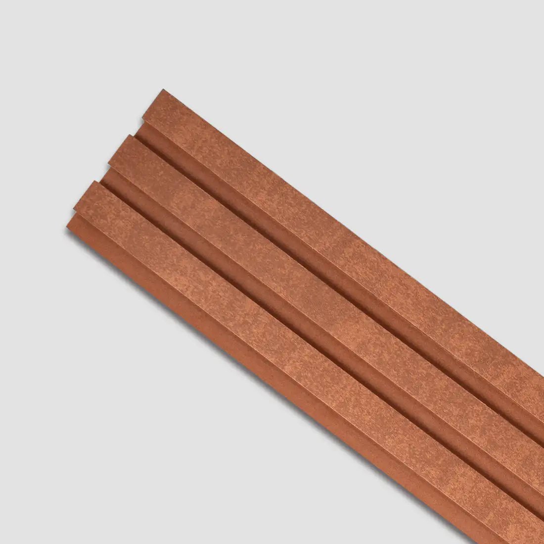 Meia Parede Ripada Autocolante Laminada | Linha Urban-Meu-Rodape-Bronze / 1.10m altura x 0.5m largura-166907