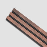 Kit Cabeceira Painel Ripado Autocolante | Linha Urban-Meu-Rodape-Corten / Solteiro 1m-178803