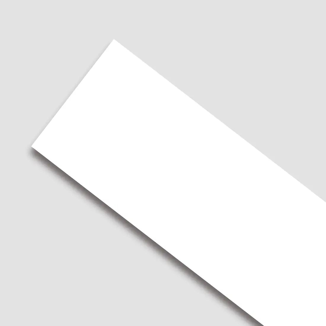 Painel Ripado de EVA Autocolante | RP43-Meu-Rodape-10cm / 1 cm / Branco-43002