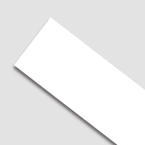 Painel Ripado de EVA Autocolante | RP43-Meu-Rodape-10cm / 1 cm / Branco-43002