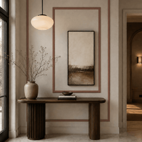 Boiserie Branco Rodameio Moldura de EVA Autocolante | RM61 - Meu Rodapé