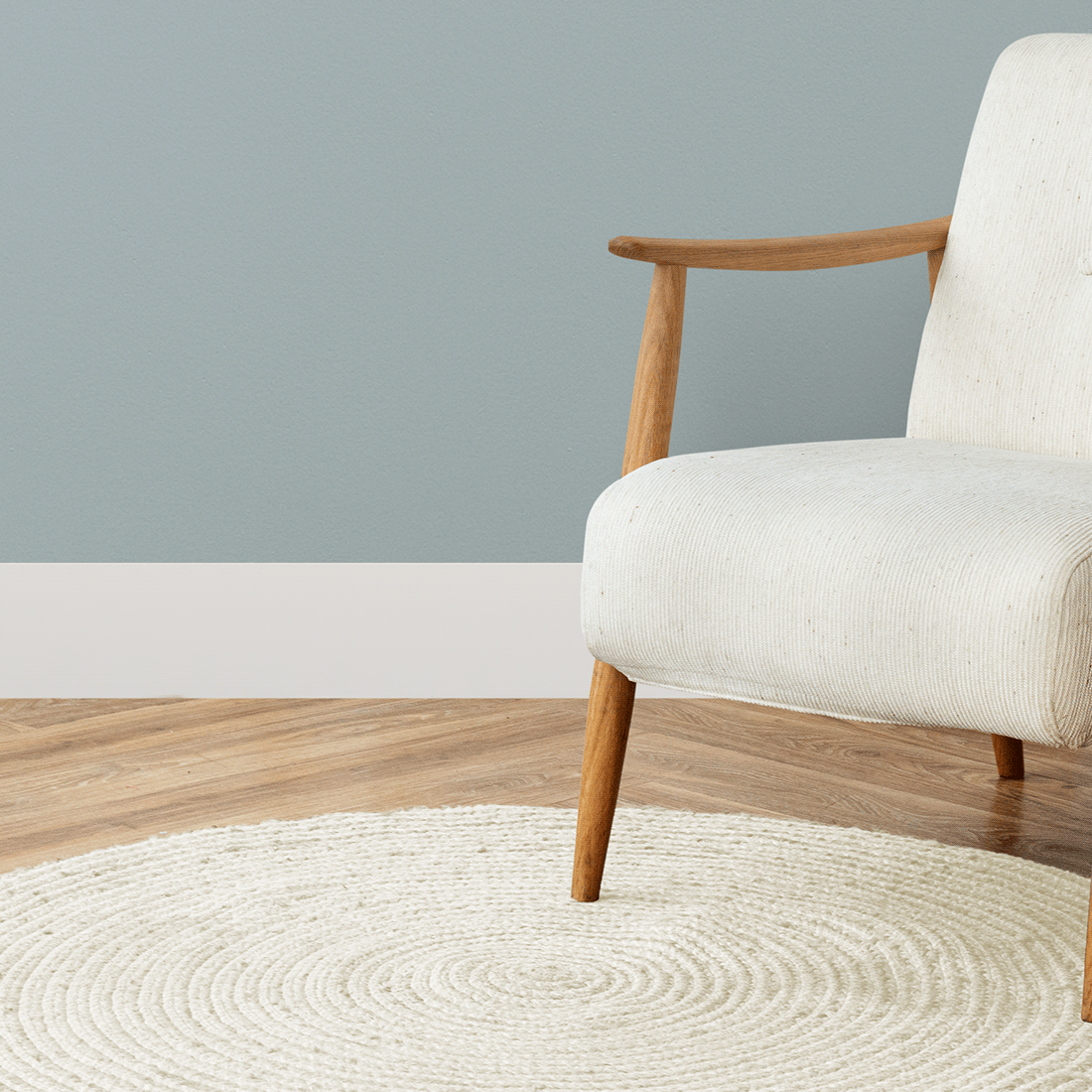 Rodapé de Poliestireno Liso | Barra de 1.8 metros - Meu Rodapé