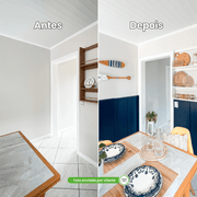 Painel Ripado de EVA Autocolante | RP43 Meu Rodapé