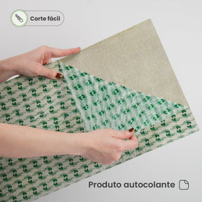 Revestimento Autocolante Coleção Pedras Formato Placa - Meu Rodapé