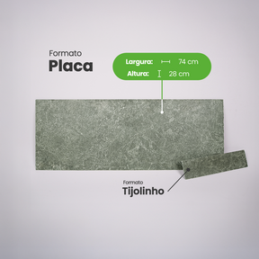 Revestimento Autocolante Coleção Pedras Formato Placa