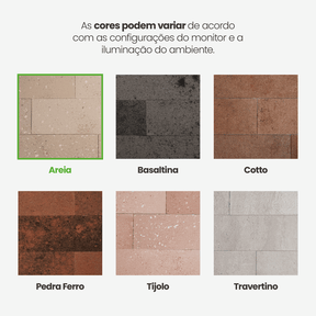 Revestimento Pedra Flexível Autocolante | Linha Petra - Meu Rodapé