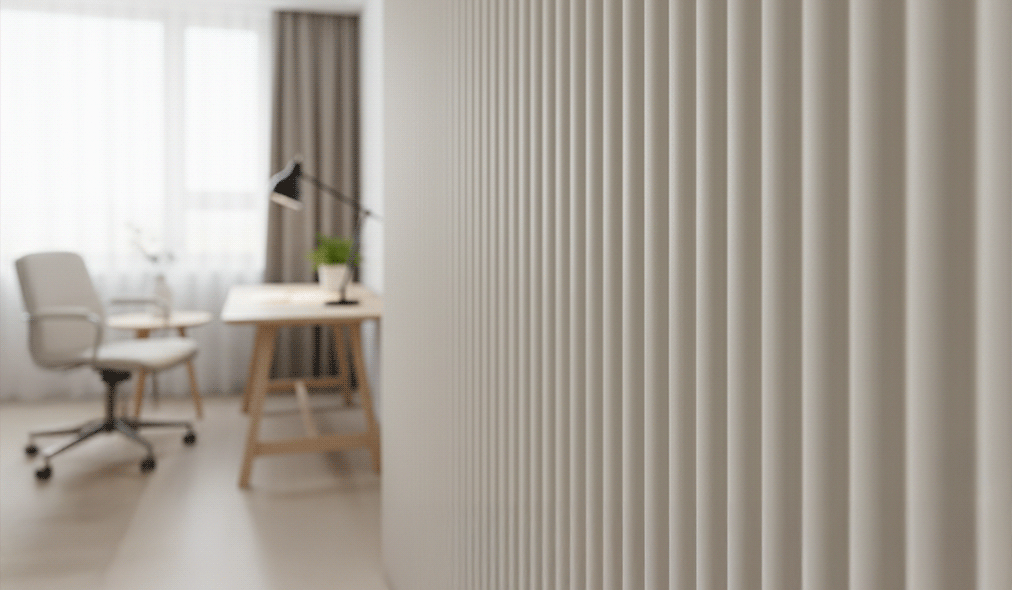 Ambiente com painel POP aplicado