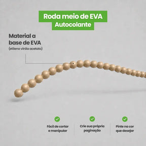 Rodameio Pérola em EVA Autocolante-Meu-Rodape--