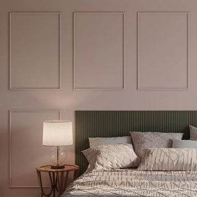 Boiserie Branco Rodameio Moldura de EVA Autocolante | RM61 Outlet-Meu-Rodape--