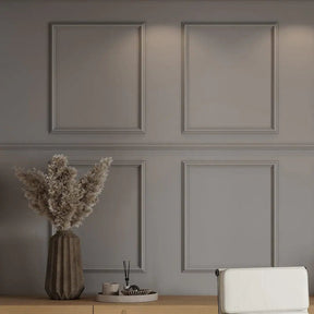 Boiserie Branco Rodameio Moldura de EVA Autocolante | RM61 Outlet-Meu-Rodape--