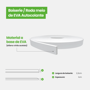 Boiserie de EVA Autocolante | RM43