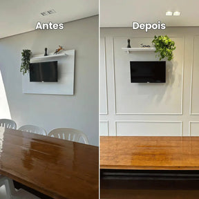 Boiserie Branco Rodameio Moldura de EVA Autocolante | RM61 Outlet-Meu-Rodape--