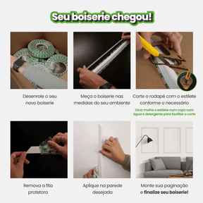 Boiserie de EVA Autocolante | RM61