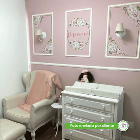 Boiserie Branco Rodameio Moldura de EVA Autocolante | RM610-Meu-Rodape--