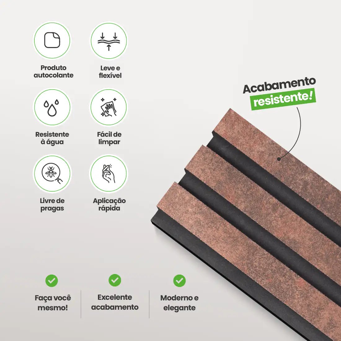 Kit Cabeceira Painel Ripado Autocolante | Linha Urban-Meu-Rodape--