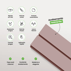 Kit Cabeceira Painel Ripado | Linha Play +