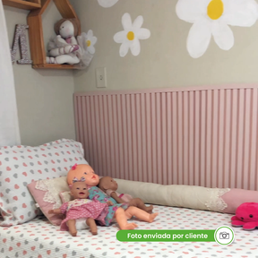 Kit Cabeceira Painel Ripado | Linha Play