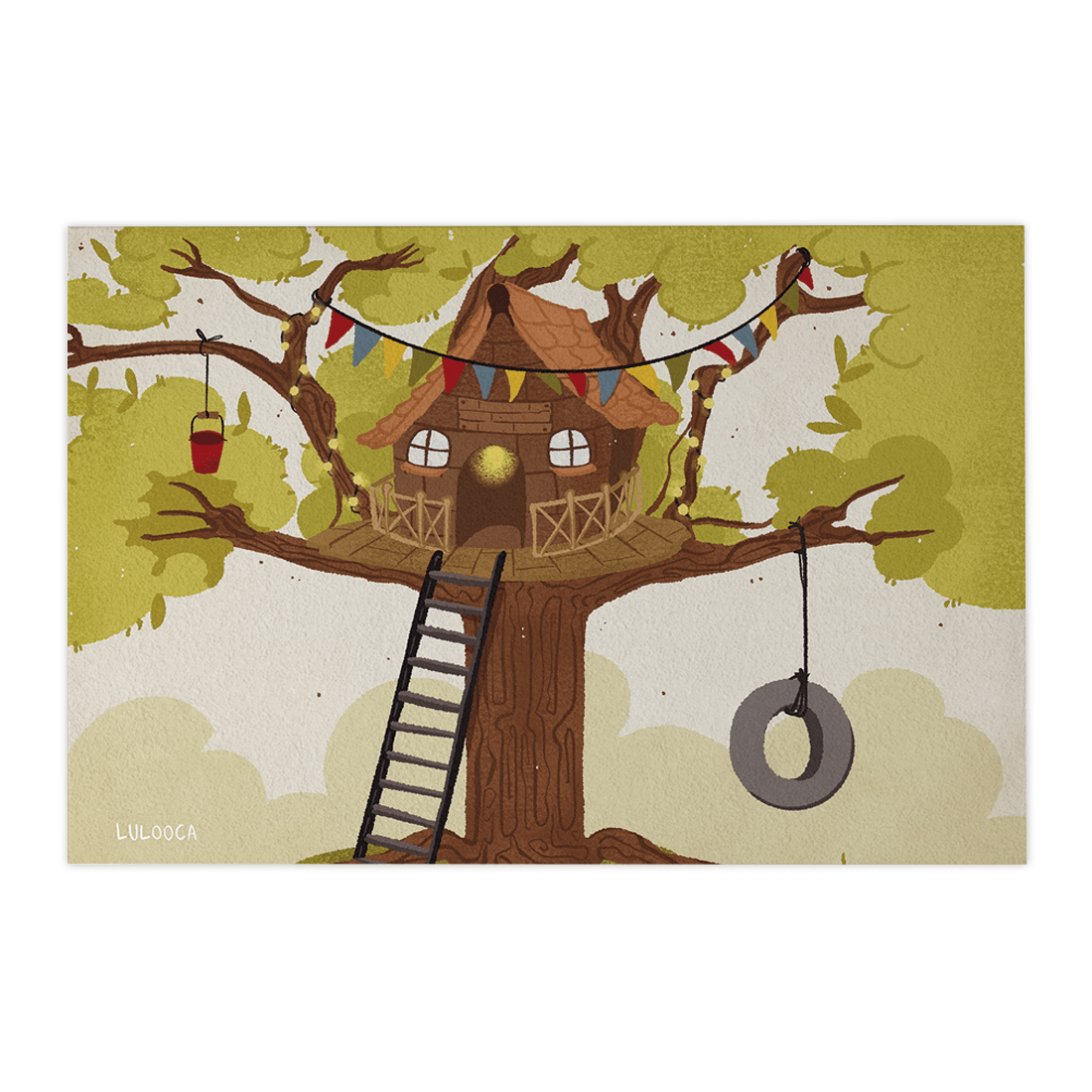 Quadro Decorativo Casa na Árvore | Luana Gurgel