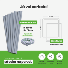 Kit Decoração para Quarto | Linha Decora Fácil - Meu Rodapé