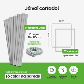 Kit Decoração para Quarto | Linha Decora Fácil