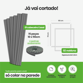 Kit Decoração para Quarto | Linha Decora Fácil