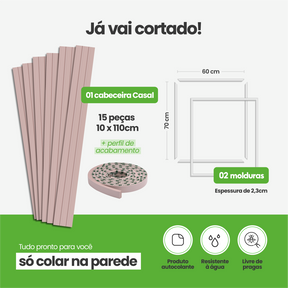 Kit Decoração para Quarto | Linha Decora Fácil