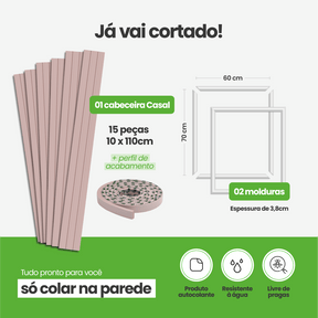 Kit Decoração para Quarto | Linha Decora Fácil - Meu Rodapé